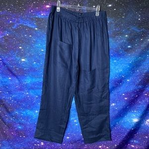 NWT- Mordenmiss- Blue Elastic Waist Pants size XXL